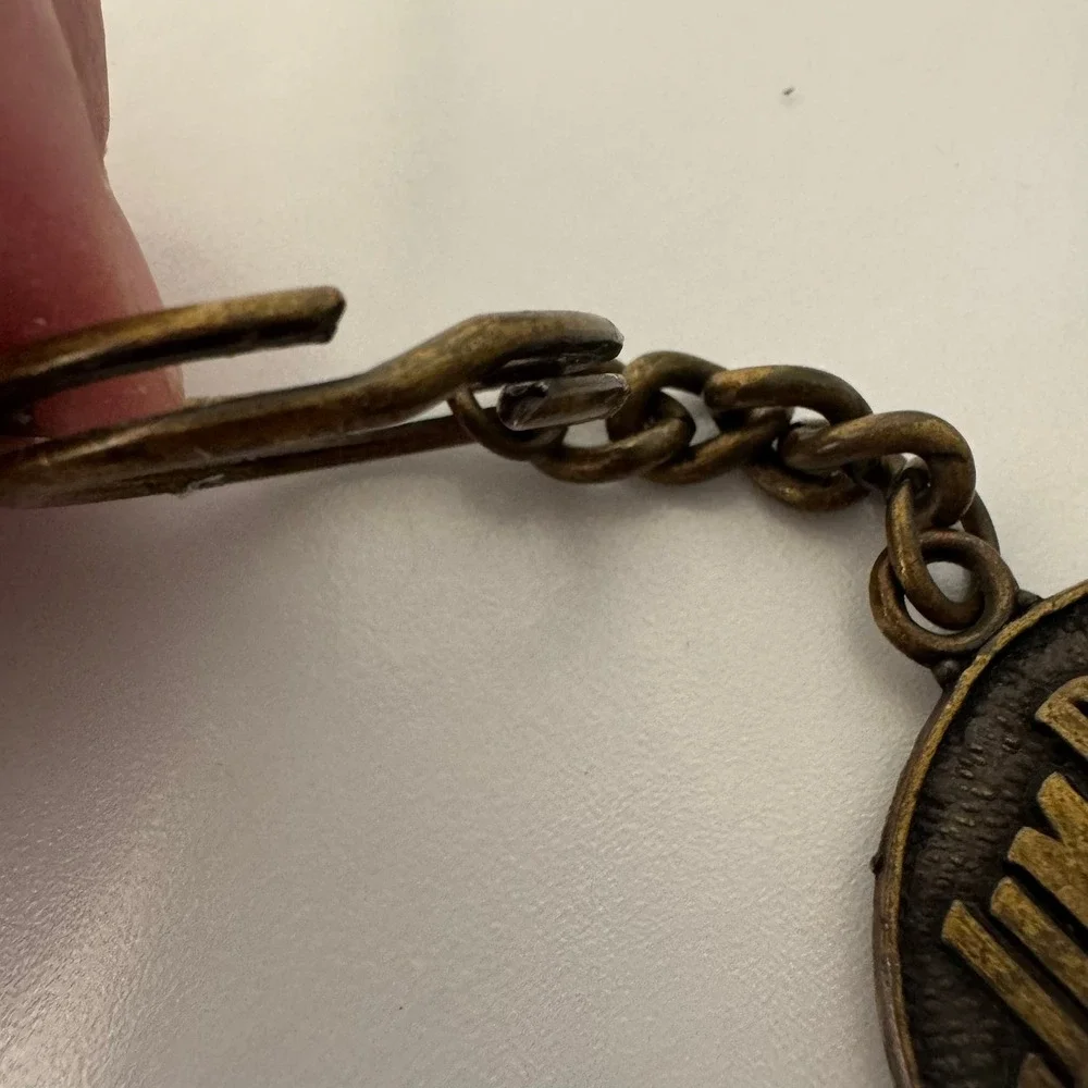 Jim Beam 200th Anniversary 1795 1995 Commemorative Metal Keychain‎